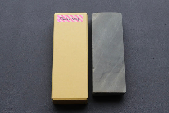 Shobu Asagi Natural Stone (Very Hard) - Thecooksedges
