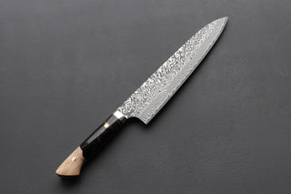 Yoshimi Kato SG2 Damascus Gyuto 240mm - Thecooksedges