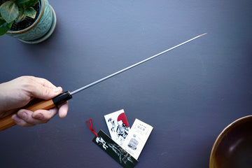 Itsuo Doi Homura Blue #2 Hien Kengata Yanagiba 300mm - Thecooksedges