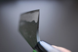 Kaji-bei Suminagashi Kurouchi Nakiri 165mm - Thecooksedges