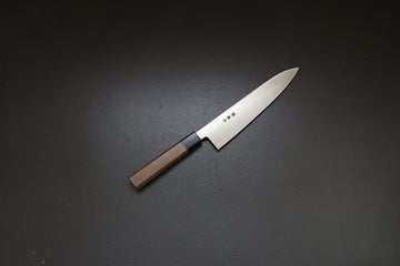 Sakai Kikumori Wasiki Aus8 Kiritsuke 210mm - Thecooksedges