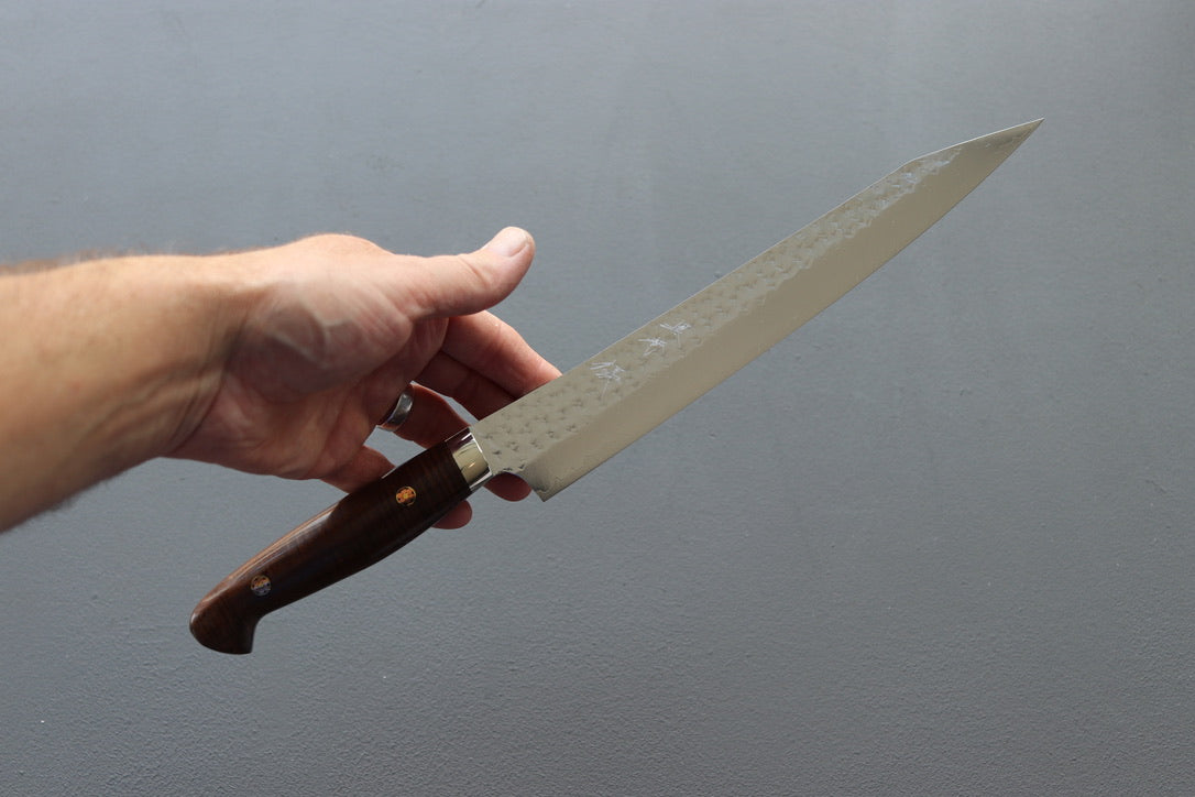 Yu Kurosaki Senko Sujihiki 270mm Western Ironwood - Thecooksedges