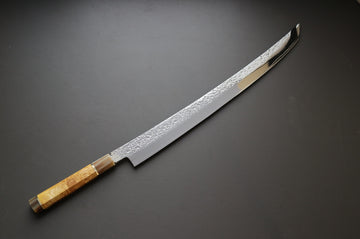 Yu Kurosaki R2 Shizuku  Sakimura Sujihiki 450mm - Thecooksedges