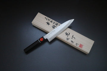 Shigeki Tanaka VG10 Damascus Mioroshi Deba 210mm - Thecooksedges