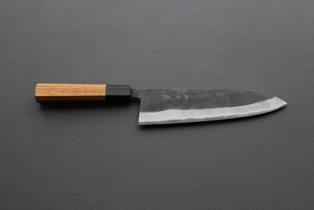 Kamo Shiro AS Kurouchi Gyuto 210mm - Thecooksedges