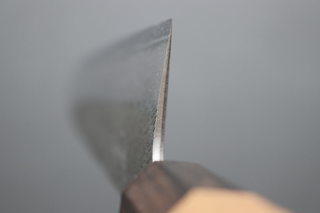 Yoshikane White #2 Kurouchi Tuschime Gyuto 240mm - Thecooksedges
