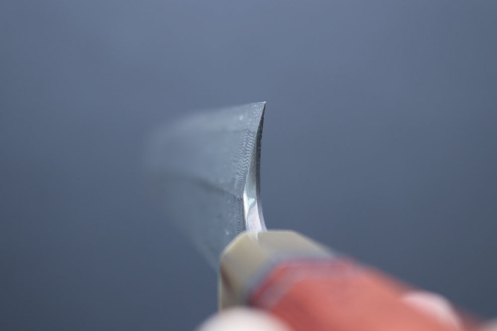 Nigara Hamono Silver3 Kurozome Sakimaru Yanagiba 330mm - Thecooksedges