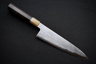 Komorebi Damascus Blue #1 Gyuto 210mm - Thecooksedges