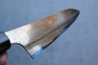 Nigara Hamono Aogami #2 Rainbow Damascus Gyuto 240mm - Thecooksedges