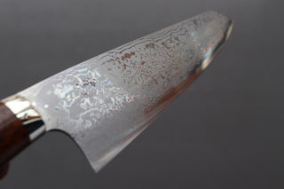 Yoshihiro Yauji Blue #2 Damascus Kiritsuke Gyuto 210mm - Thecooksedges