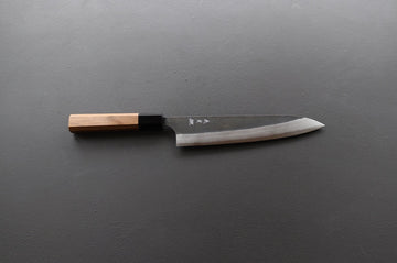 Yoshimi Kato Damascus Kurouchi AS Gyuto 210mm - Thecooksedges