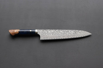 Yoshimi Kato SG2 Damascus Gyuto 240mm - Thecooksedges
