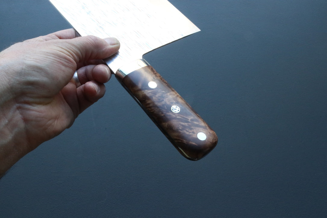 Yu Kurosaki SG2 Chuka Bocho w/Western Maple Handle - Thecooksedges