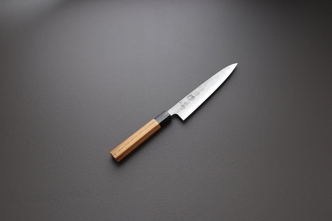 Hatsukokoro Inazuma AS Damascus Petty 150mm - Thecooksedges