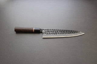 Mutsumi Hinoura Kurouchi tsuchime Gyuto 240mm - Thecooksedges