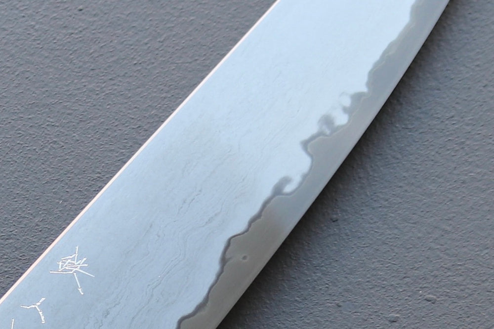 Tetsujin Hamono Aogami#2 Kiritsuke Gyuto 240mm - Thecooksedges