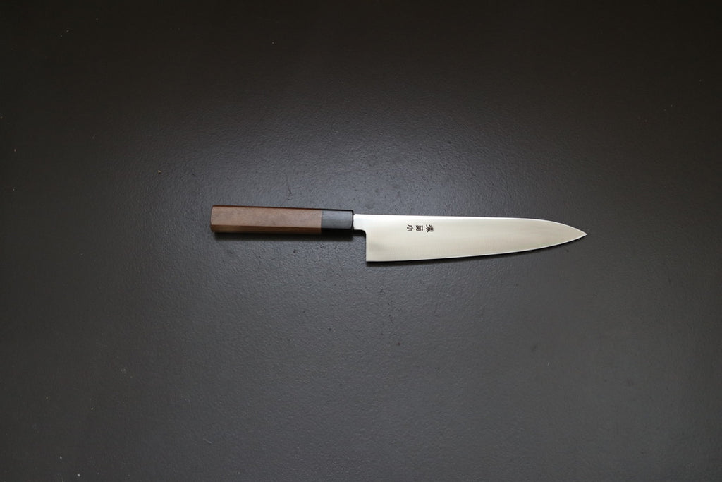 Sakai Kikumori Wasiki Aus8 Kiritsuke 210mm - Thecooksedges