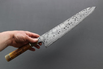 Nigara Hamono Fantasy Aogami#2 Gyuto 330mm - Thecooksedges