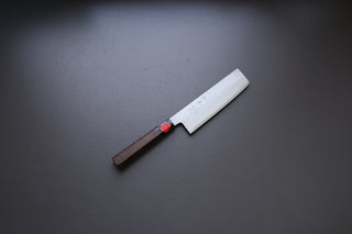 Shigeki Tanaka Nashiji Nakiri 165mm - Thecooksedges