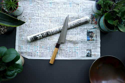 Sakai Takayuki 33 Layer Damascus Honesuki 180mm - Thecooksedges
