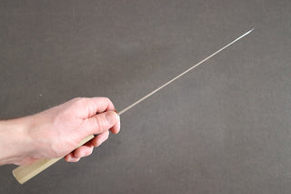 Sakai Kikumori Yoshikazu Tanaka Gokujyo sujihiki 270mm - Thecooksedges