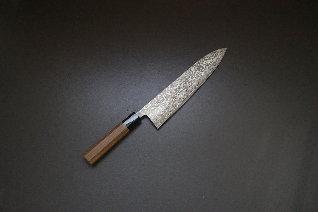 Shiro Kamo SG2 Damascus Gyuto 240mm - Thecooksedges