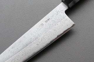 Yoshikazu Tanaka White #1 Damascus Gyuto 210mm - Thecooksedges