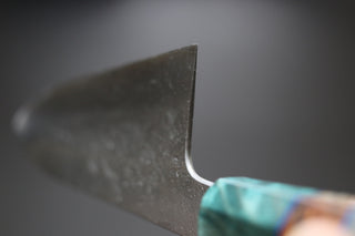 Sakai Kikumori Nashiji Gyuto 240mm Custom Handle - Thecooksedges