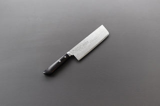Masutani VG10 Damascus Nakiri 165mm - Thecooksedges