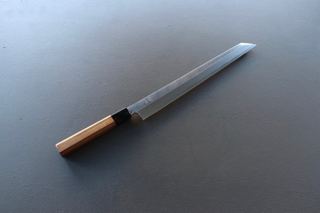 Hatsukokoro Shirasagi Kiritsuke Yanagiba 300mm - Thecooksedges