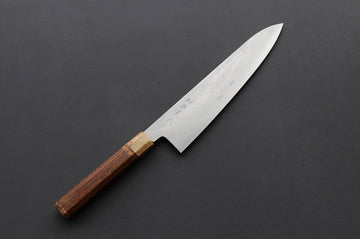 Shigeki Tanaka VG10 Damascus Gyuto 240mm w/Custom Handle - Thecooksedges