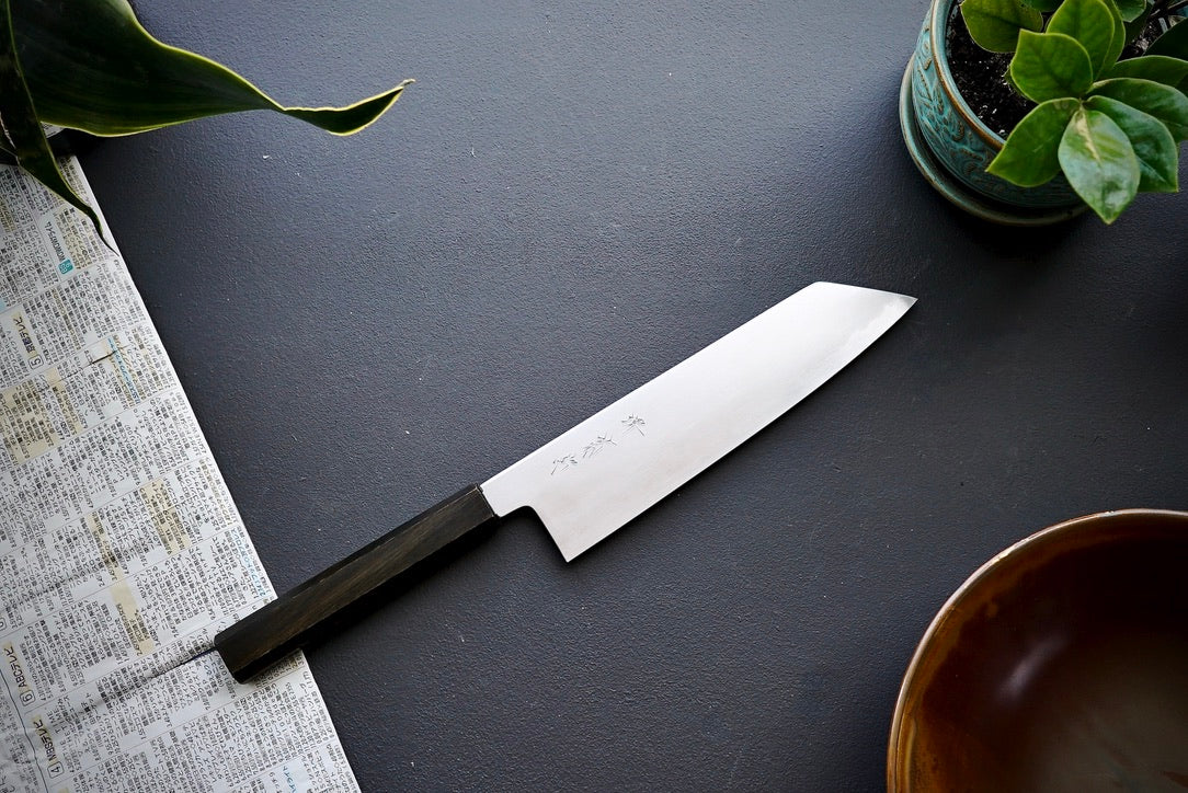 Sakai Kikumori Asagiri Kiritsuke Gyuto 225mm - Thecooksedges