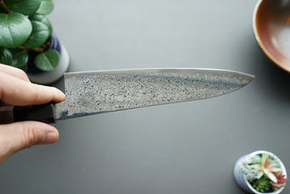 Hatsukokoro Sunaarashi Kurozome Damascus Gyuto 210mm - Thecooksedges