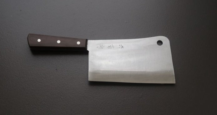 Sakai Kikumori Nihonko Cleaver 180mm - Thecooksedges
