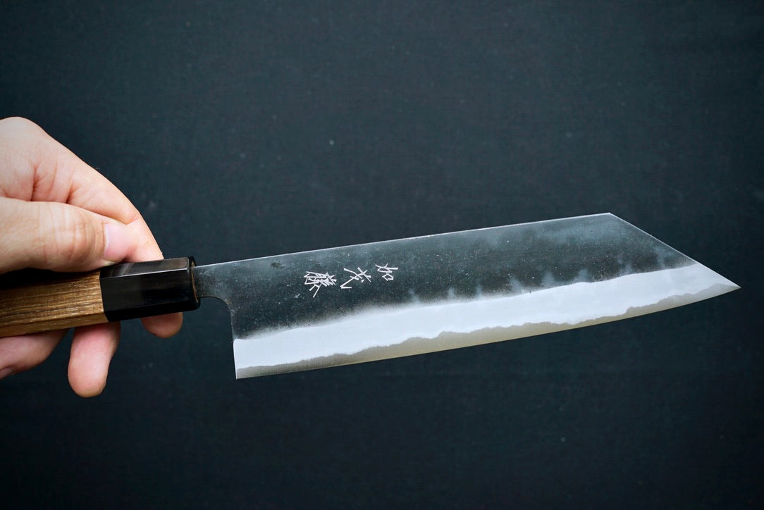 Shiro Kamo AS Kurouchi Kiritsuke Gyuto 210mm - Thecooksedges
