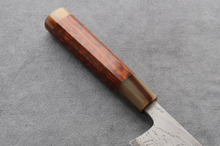 Hatsukokoro White#2 Damascus Santoku - Thecooksedges