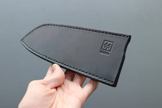 Artisan Revere Santoku Leather Saya - Thecooksedges
