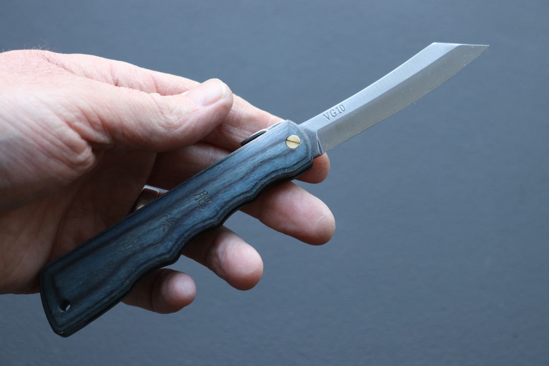 Woody VG10 Higonokami - Thecooksedges