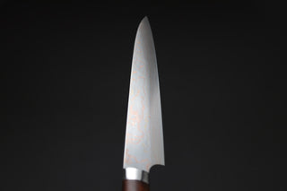 Takeshi Saji Rainbow Damascus Sujihiki 240mm - Thecooksedges