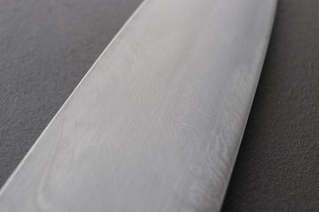 Shoichi Hashimoto Coreless Blue2 & White2 Damascus Gyuto 240mm - Thecooksedges