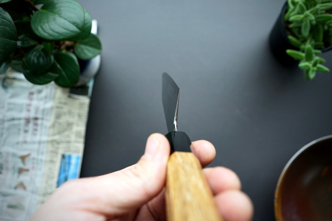 Nakagawa x Myojin Blue #1 Damascus Bunka 180mm - Thecooksedges