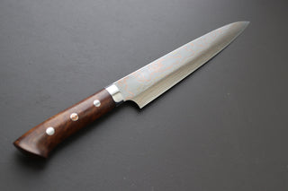 Takeshi Saji Rainbow Damascus Sujihiki 240mm - Thecooksedges