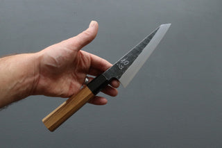 Hatsukokoro Single Bevel Kurouchi Honesuki 150mm - Thecooksedges