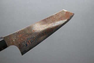 Nigara Hamono Aogami #2 Rainbow Damascus Kiritsuke Gyuto 240mm - Thecooksedges