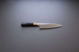 Sukenari ZDP189 Migaki Gyuto 200mm w/Ebony Handle - Thecooksedges