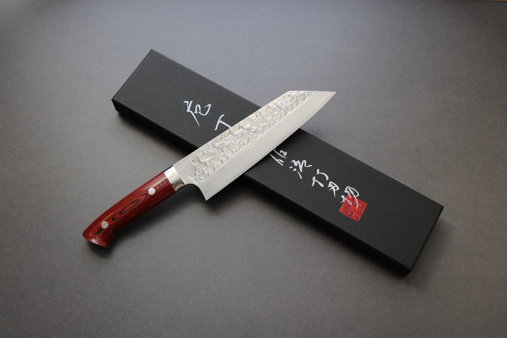 Takeshi Saji Tsuchime VG10 Bunka 180mm - Thecooksedges
