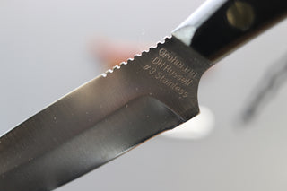 Grohmann #3 Boat, Army or Yachtsman Knife W/Micarta Handle - Thecooksedges