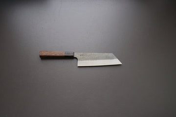 Nigara Hamono Kurouchi SG2 Nakiri 180mm - Thecooksedges