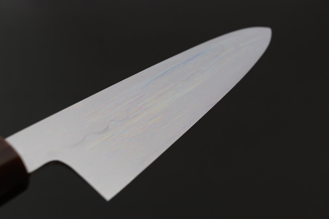 Yoshikazu Ikeda Oil Quenched Honyaki White #3 Gyuto 240mm - Thecooksedges