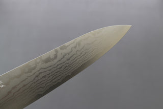 Shigeki Tanaka VG10 Damascus Gyuto 240mm w/Custom Handle - Thecooksedges